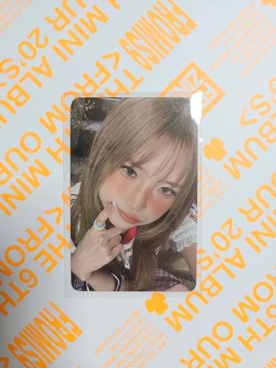 出品 fromis_9(プロミスナイン・プミナ) ソン・ハヨン ポップアップ