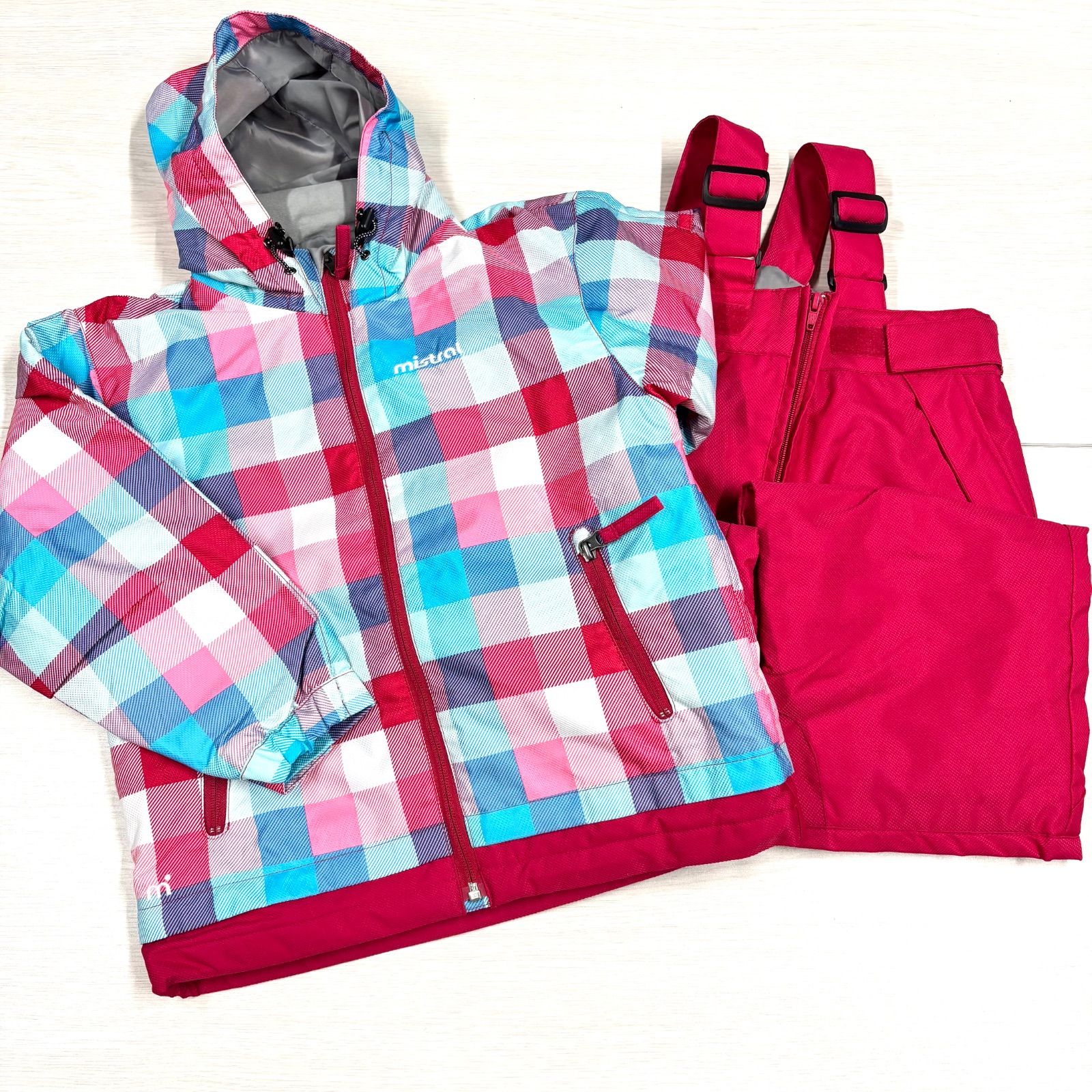 mistral ジュニア スキーウェア 105～125cm 120サイズ サイズ調整機能