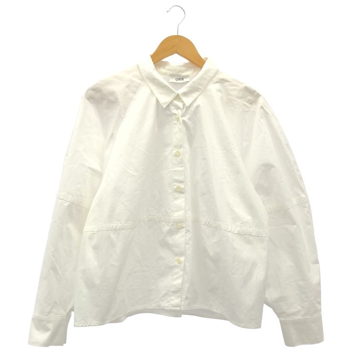 ORR ☆ ① OR051ST00600 Cotton Cropped Shirt レディース ホワイト S 
