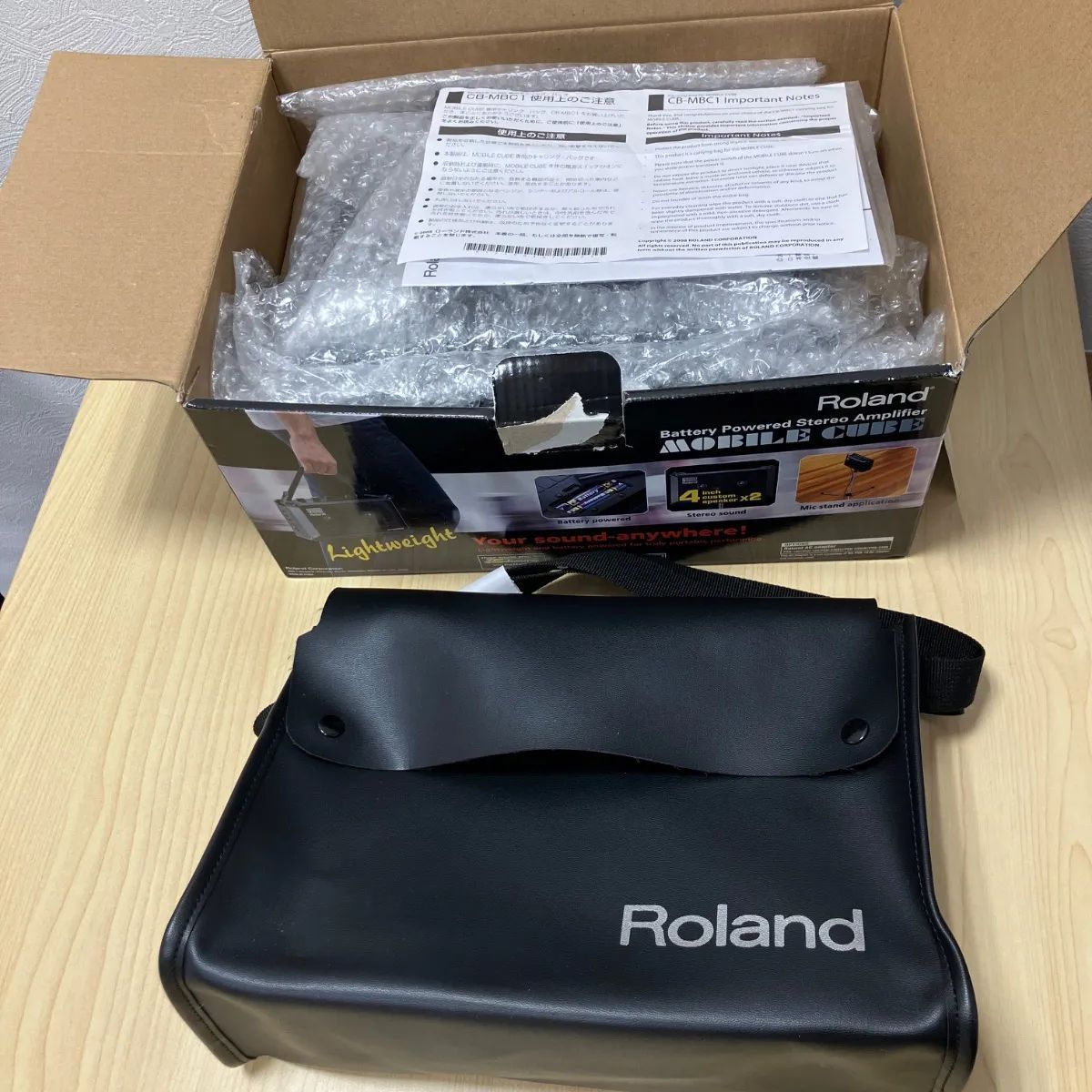 Roland Mobile Cube ポータブルスピーカー アンプ - メルカリ