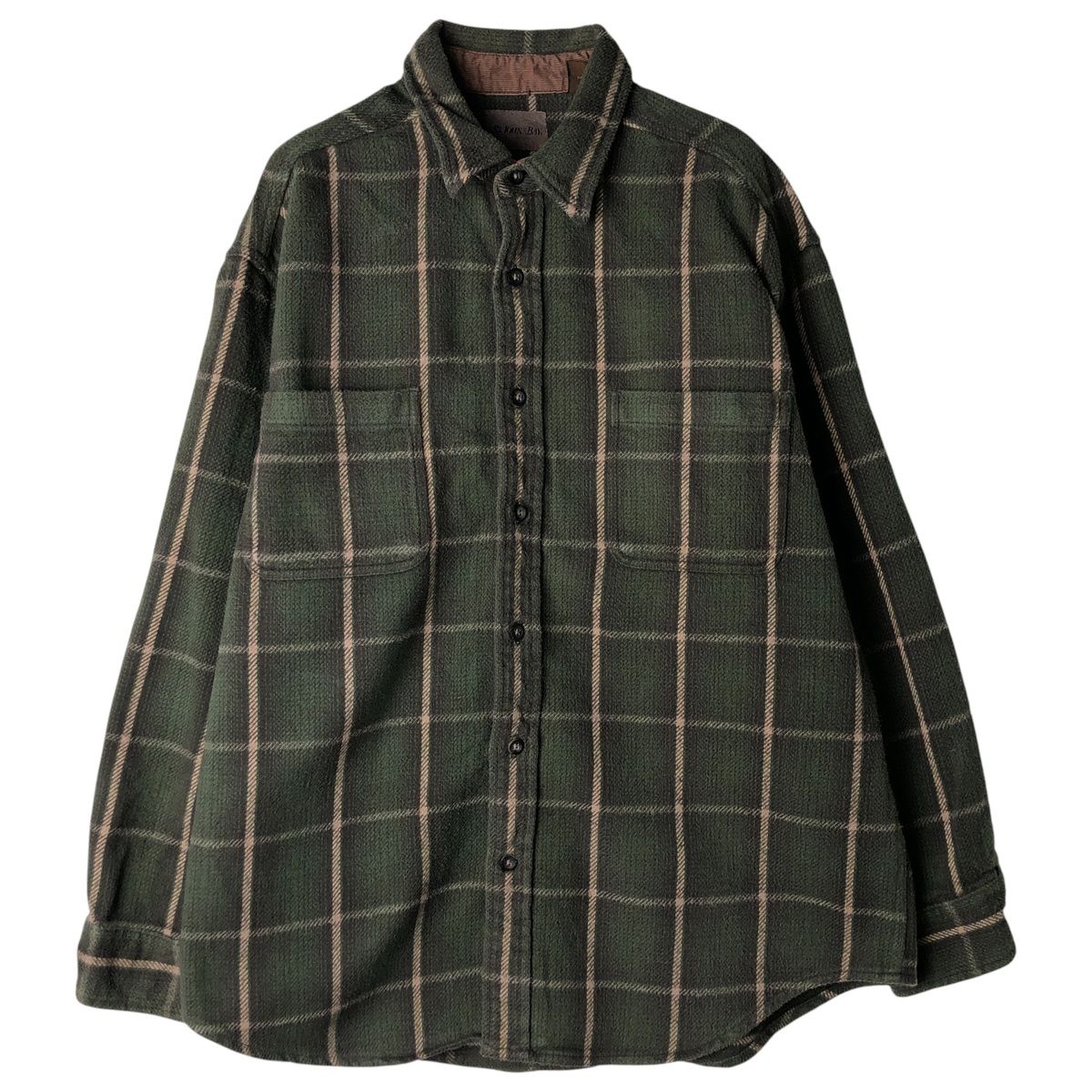 古着 90~00年代 セントジョンズベイ ST.JOHN'S BAY 長袖 フランネル