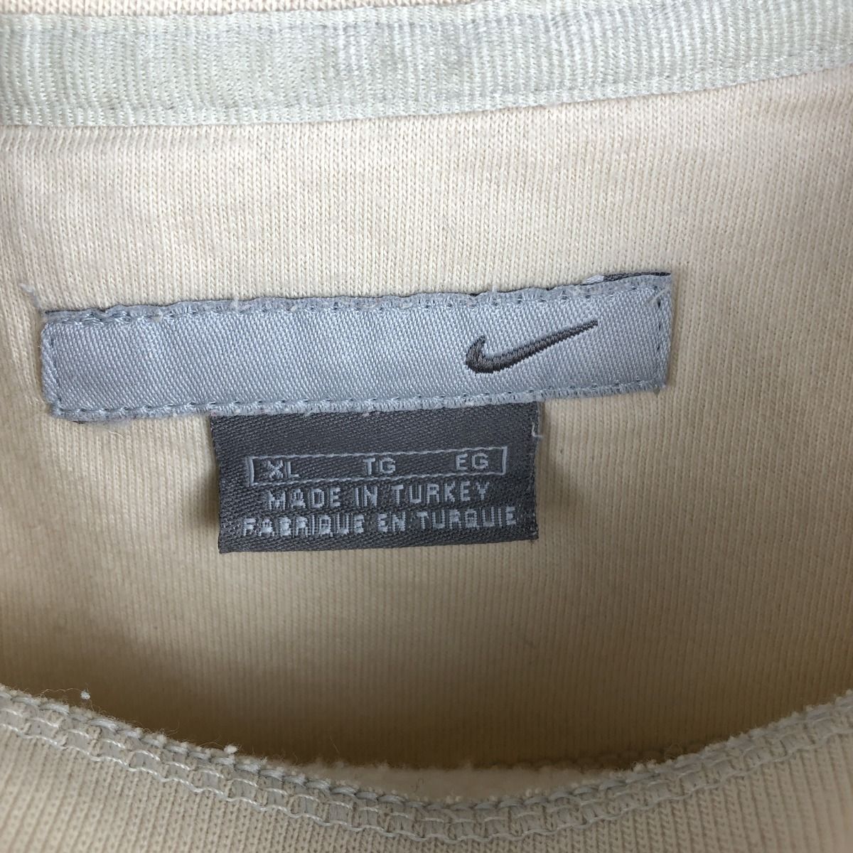 古着 00年代 ナイキ NIKE ワンポイントロゴスウェットシャツ