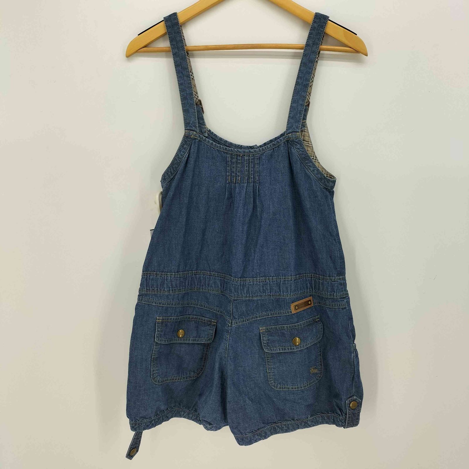 バーバリーブルーレーベル BURBERRY BLUE LABEL ロゴパッチ ホース刺繍