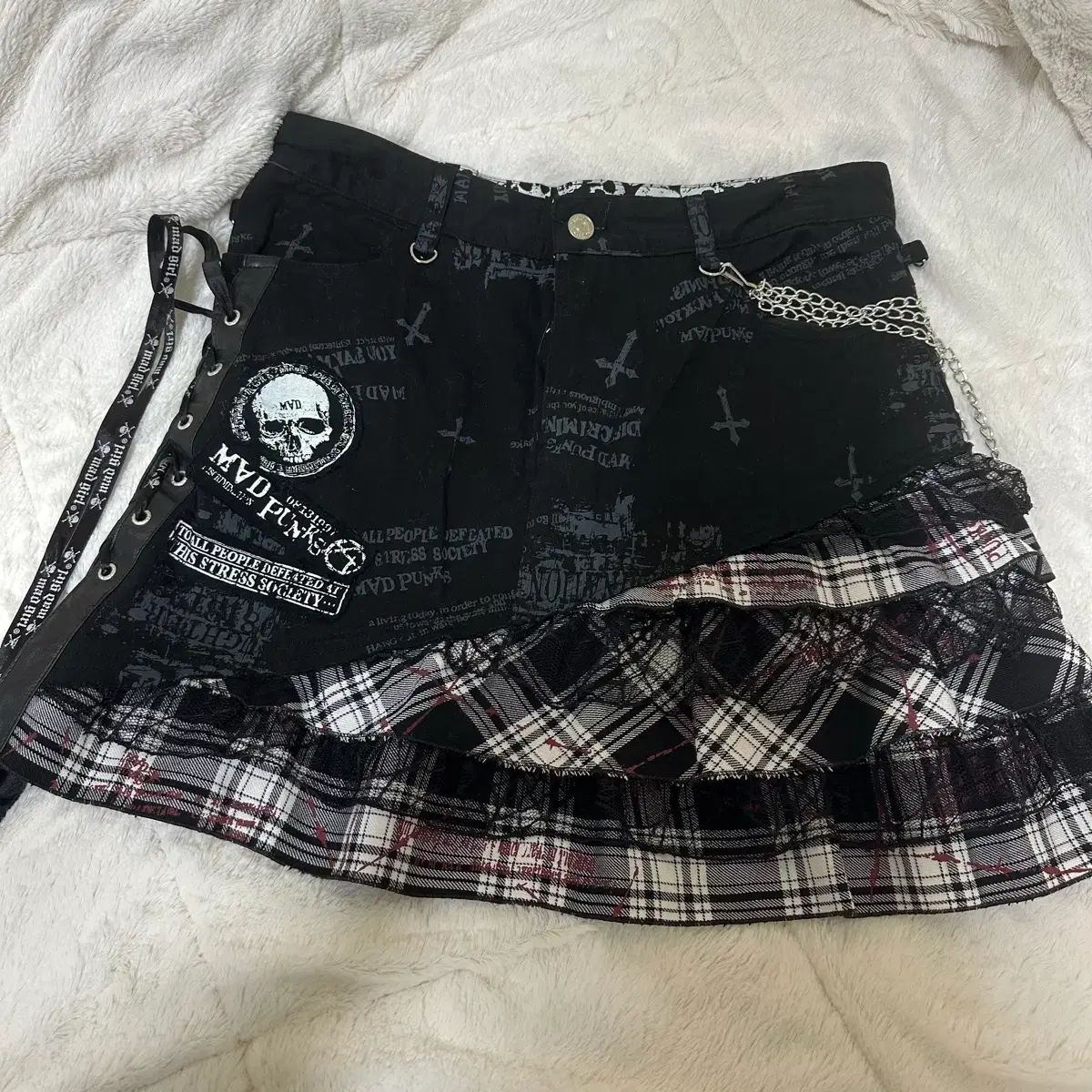 mad punks マッドパンク タータンチェック スカート パンクパンク