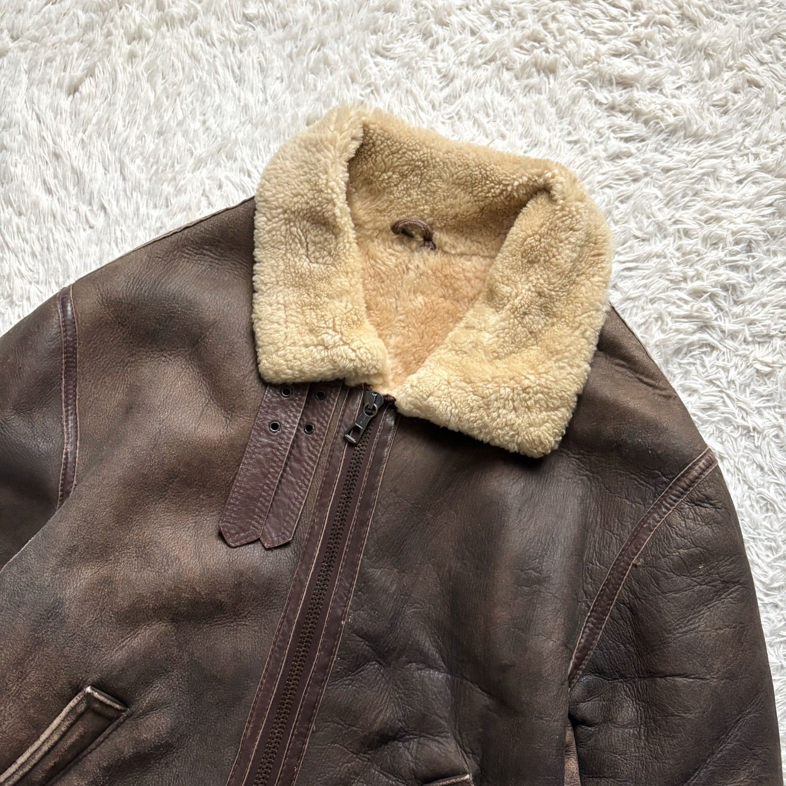 MITSUMINE ミツミネ リアルムートンジャケット B-3 フライトジャケット