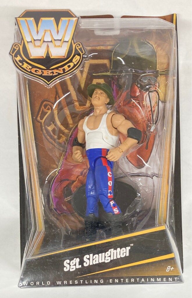 MATTEL W LEGENDS/SERIES 1 Sgt.Slasughter