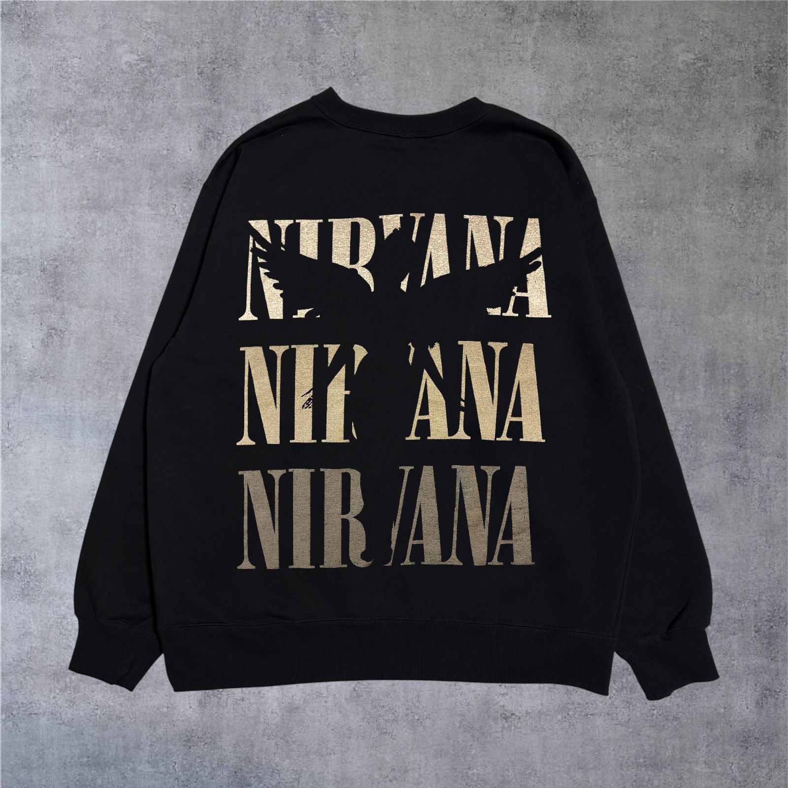 NIRVANA ニルヴァーナ in utero スウェット バンド ブラック BB104 