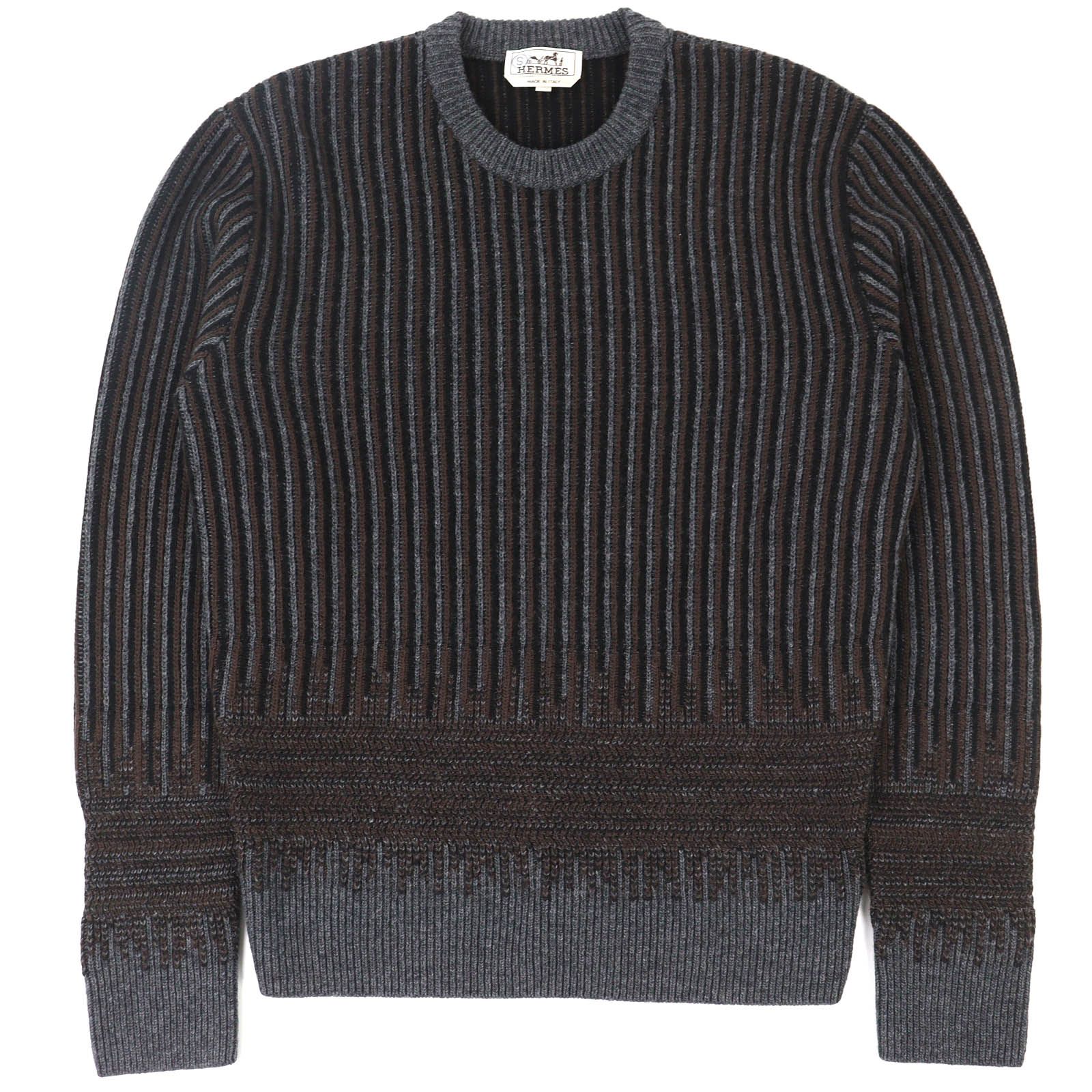 HERMES ウール カシミヤ エルメス - セーター 未使用品△HERMES 