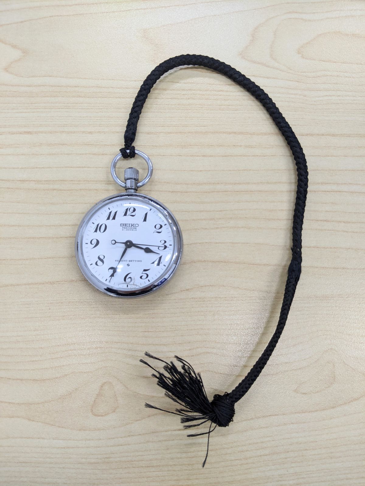 稼働・長期動作未確認】SEIKO セイコー 懐中時計 PRECISION