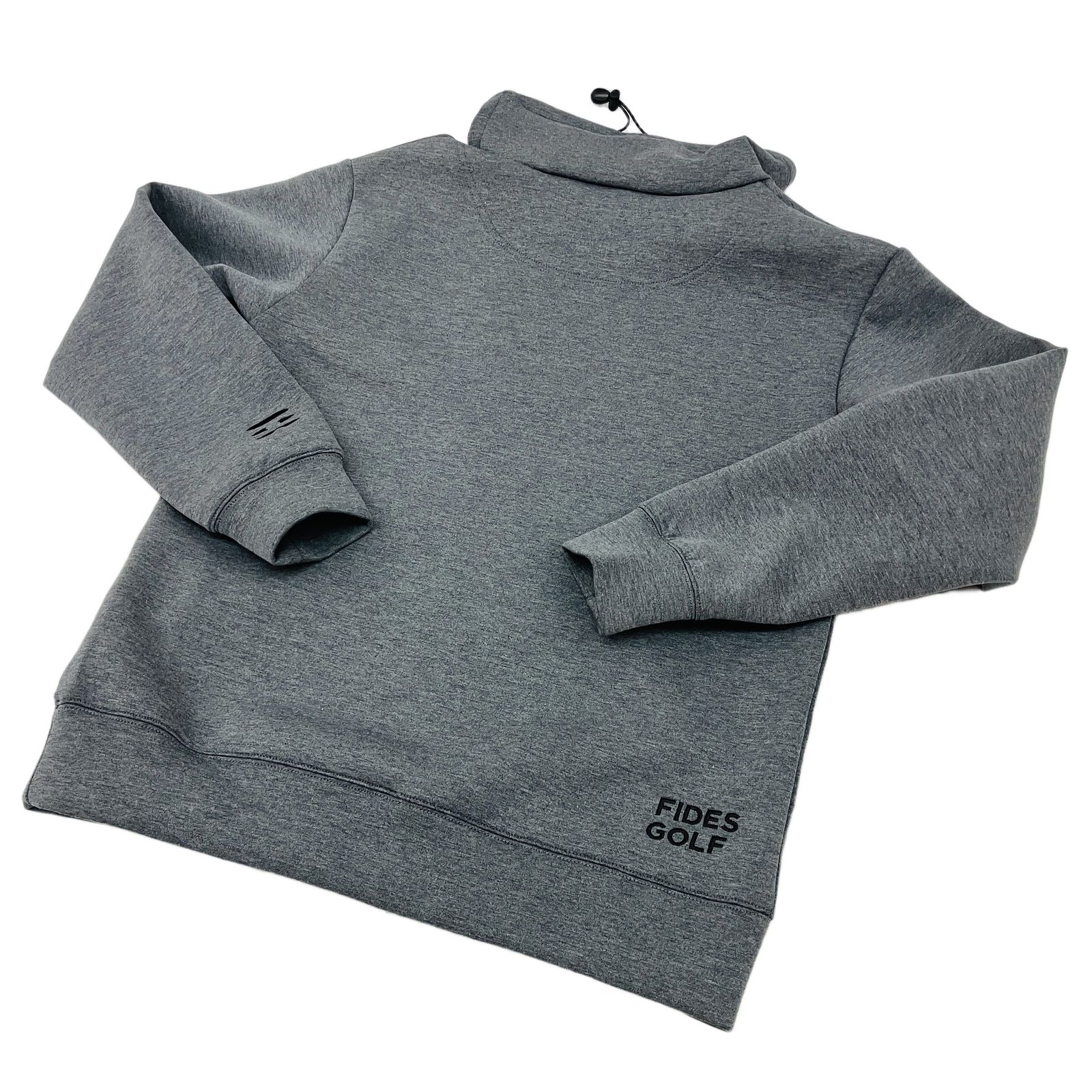 FIDES GOLF G05-007 ハイネック スウェット グレー Sサイズ ゴルフ