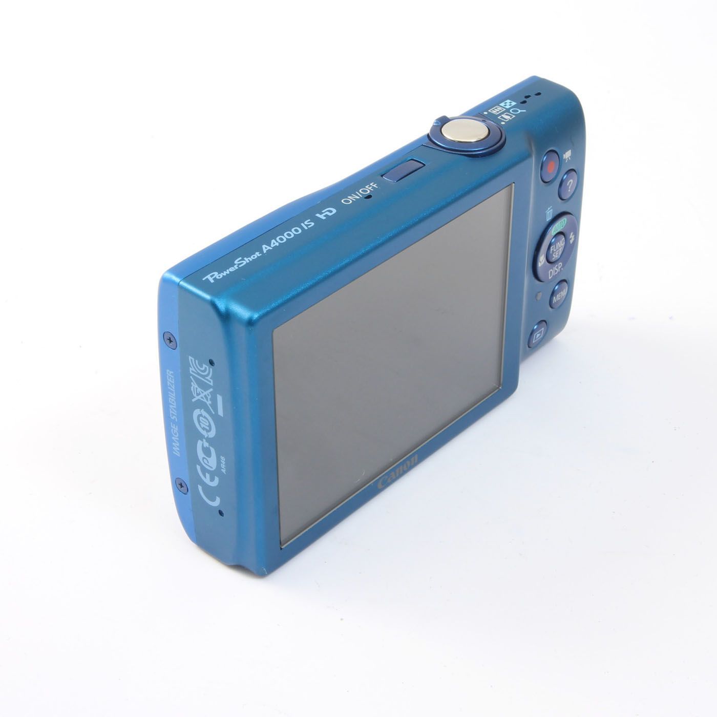 Canon キャノン PowerShot A4000 IS ブルー コンパクトデジタルカメラ 