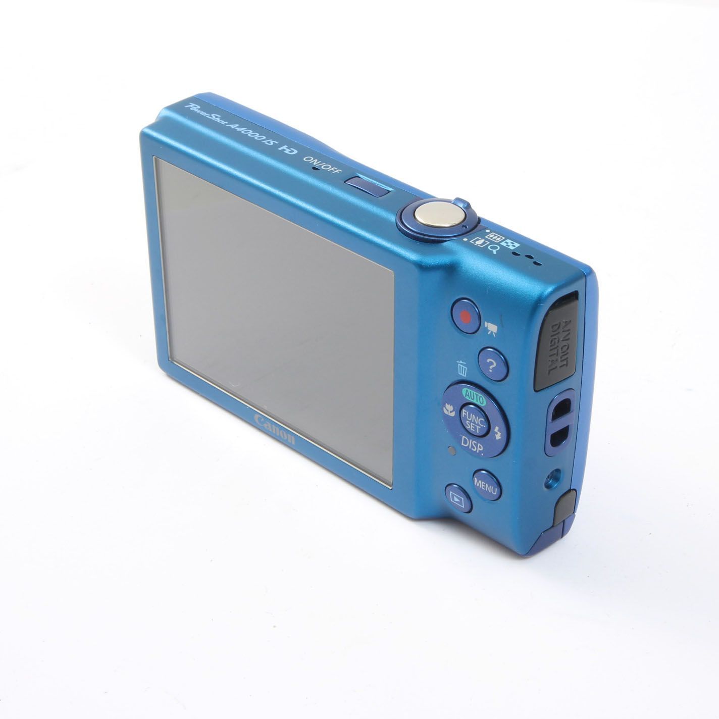 Canon キャノン PowerShot A4000 IS ブルー コンパクトデジタルカメラ
