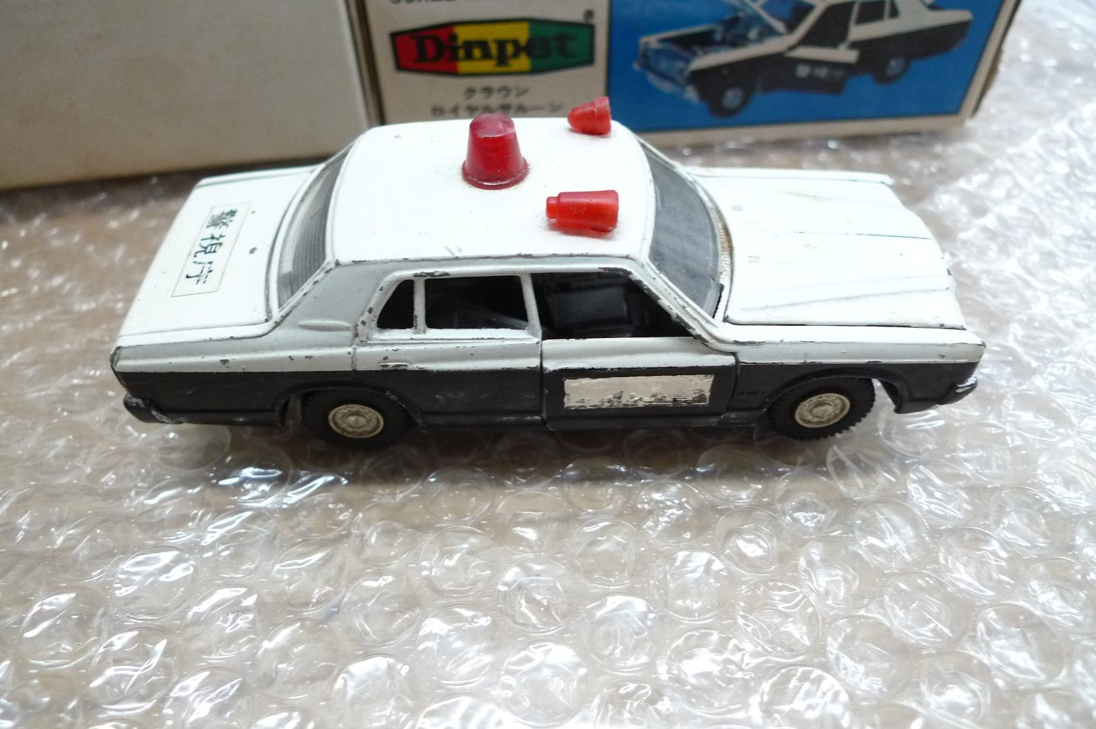 YONEZAWA TOYS DIAPET 09-0347 クラウン ロイヤルサルーン パトカー
