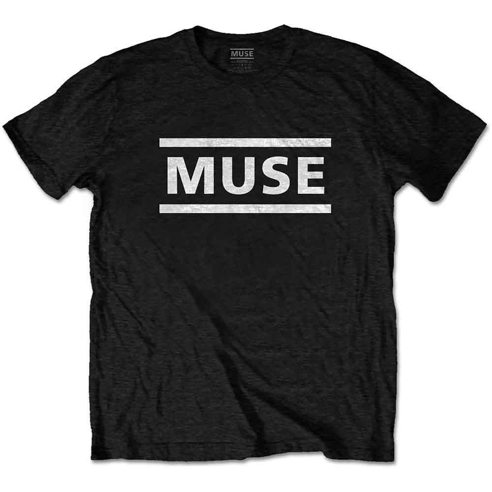 ミューズ【MUSE】 ロゴ Tシャツ バンドT ユニセックス [並行輸入品] 黒