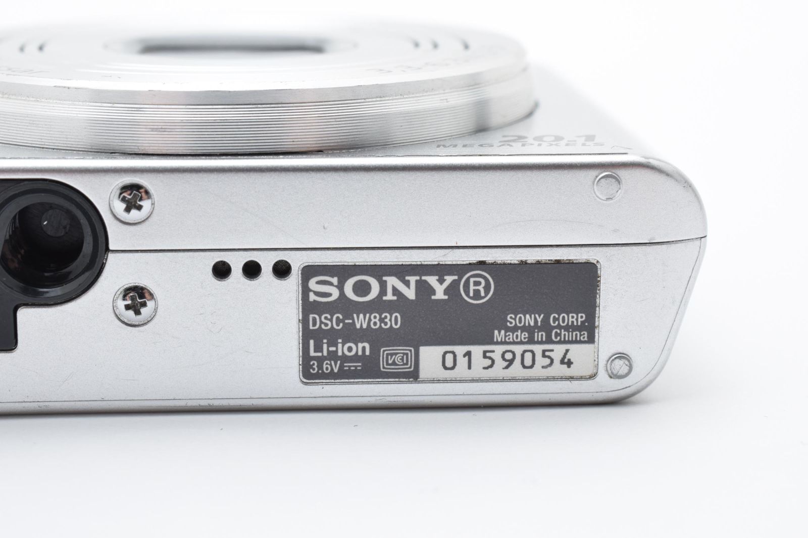 良品] SONY ソニー Cyber-shot DSC-W830 シルバー サイバーショット