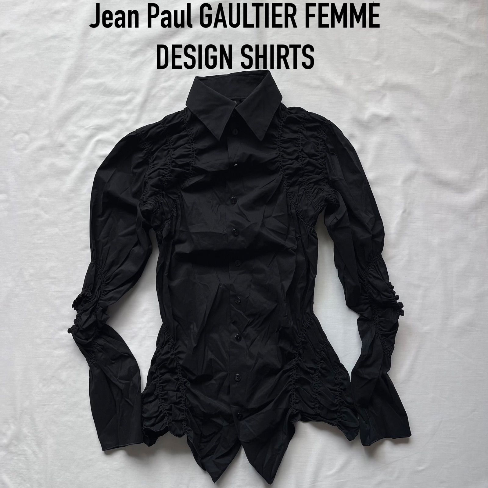 jean paul gaultier femme ジャンポールゴルチエ デザインシャツ