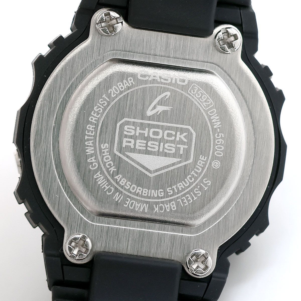 美品 】CASIO G-SHOCK nano 指輪時計 約1/10サイズ DWN-5600-1JR