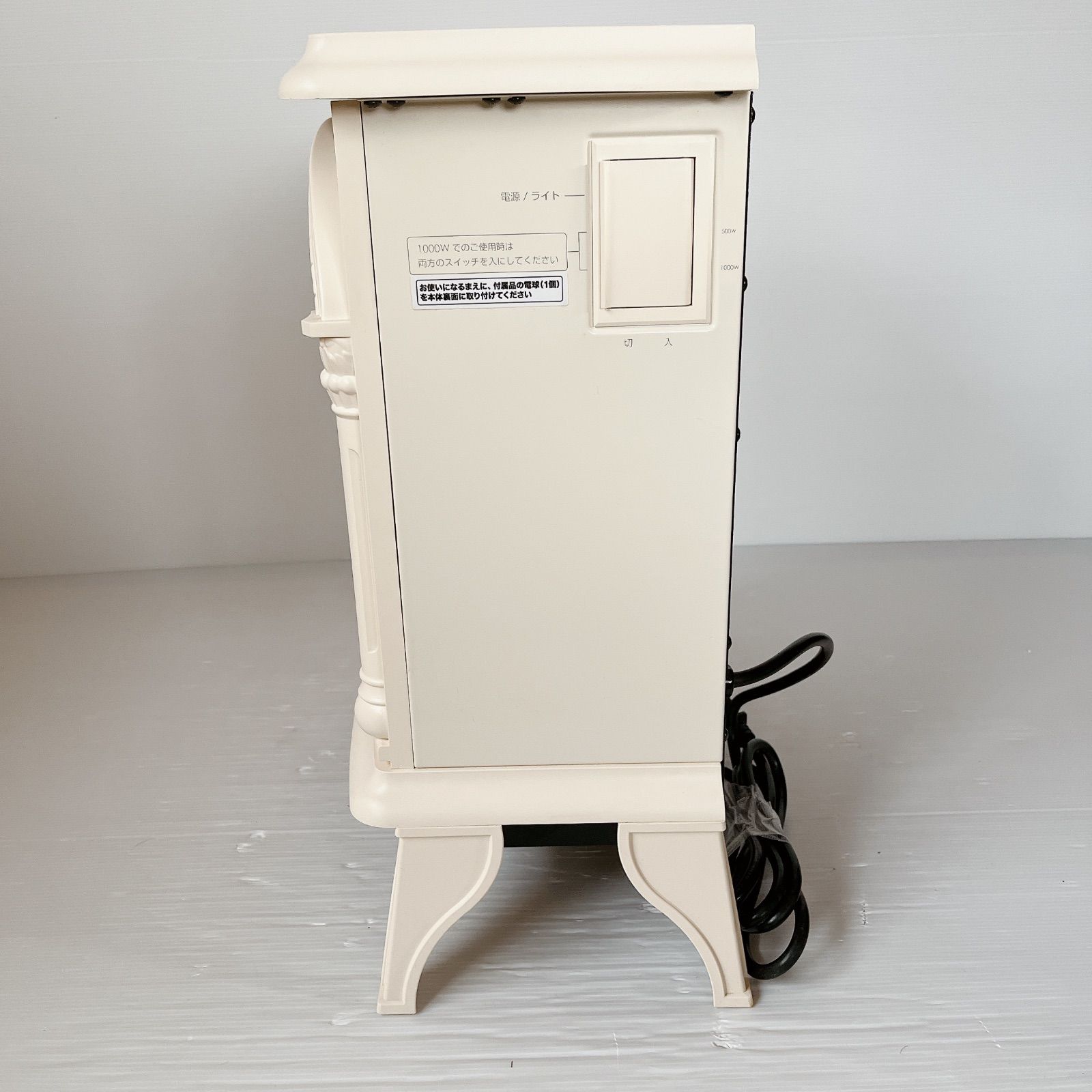 ニトリ 暖炉型ファンヒーター IQ IV BLT-999B-2-S-IV 2019年製 500W