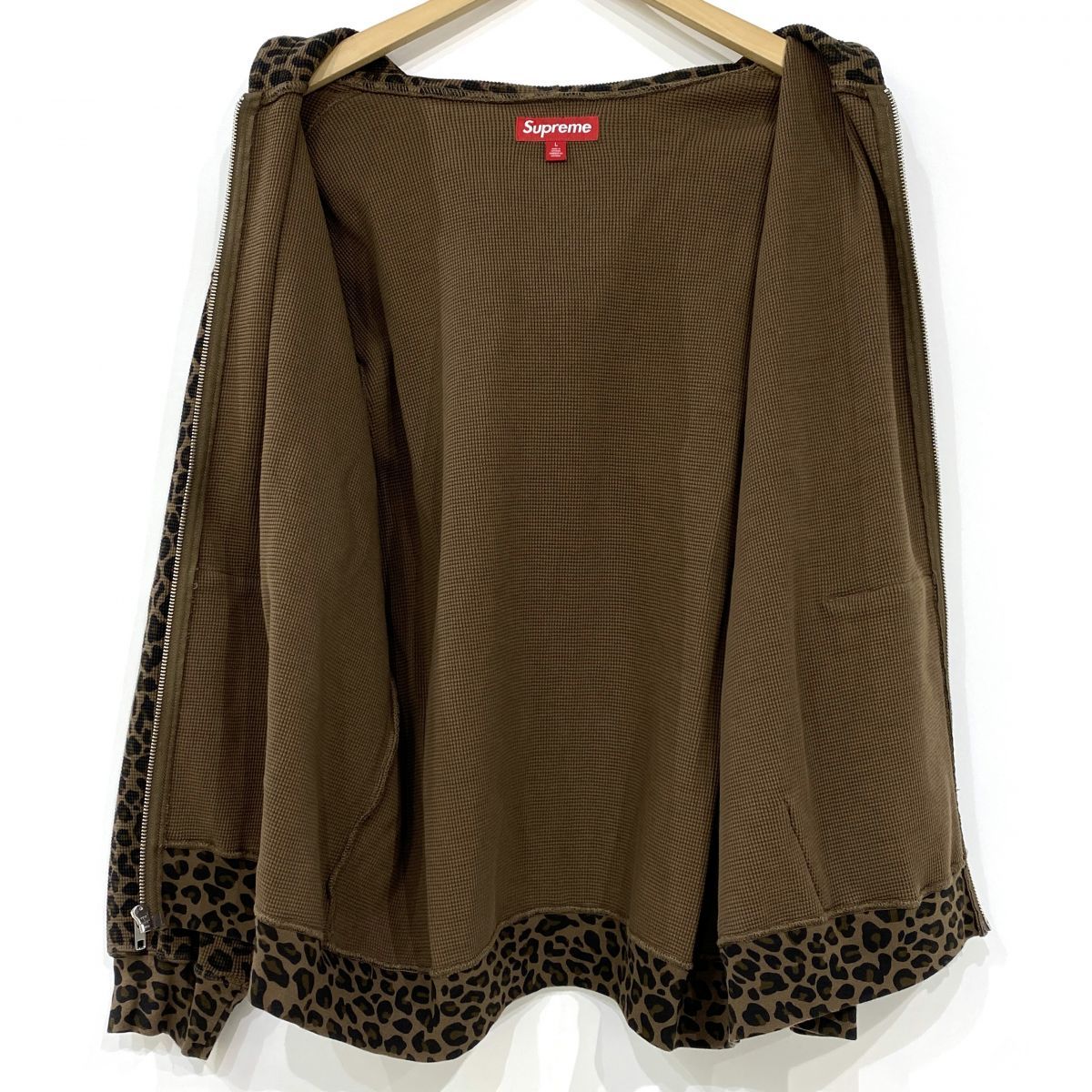 Supreme シュプリーム 25SS Hooded Zip Up Thermal フードジップアップ