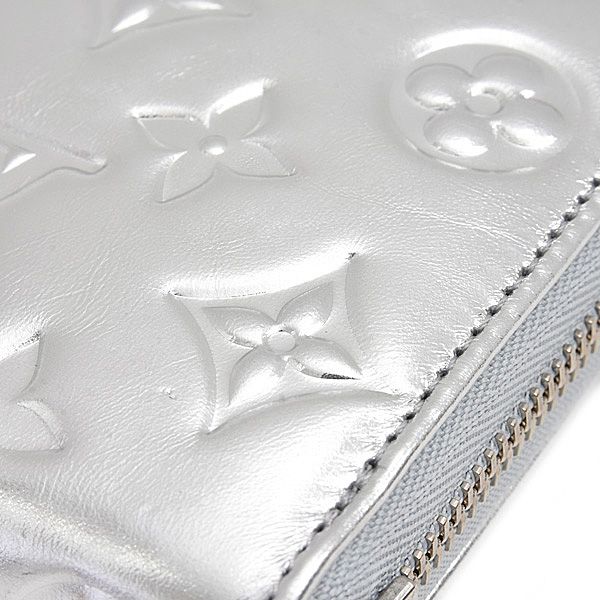 ルイヴィトン LV SKI クッサン ジッピーウォレット M26771 シルバー LOUIS VUITTON（ルイ・ヴィトン） 財布 レディース LVスキー クッサン