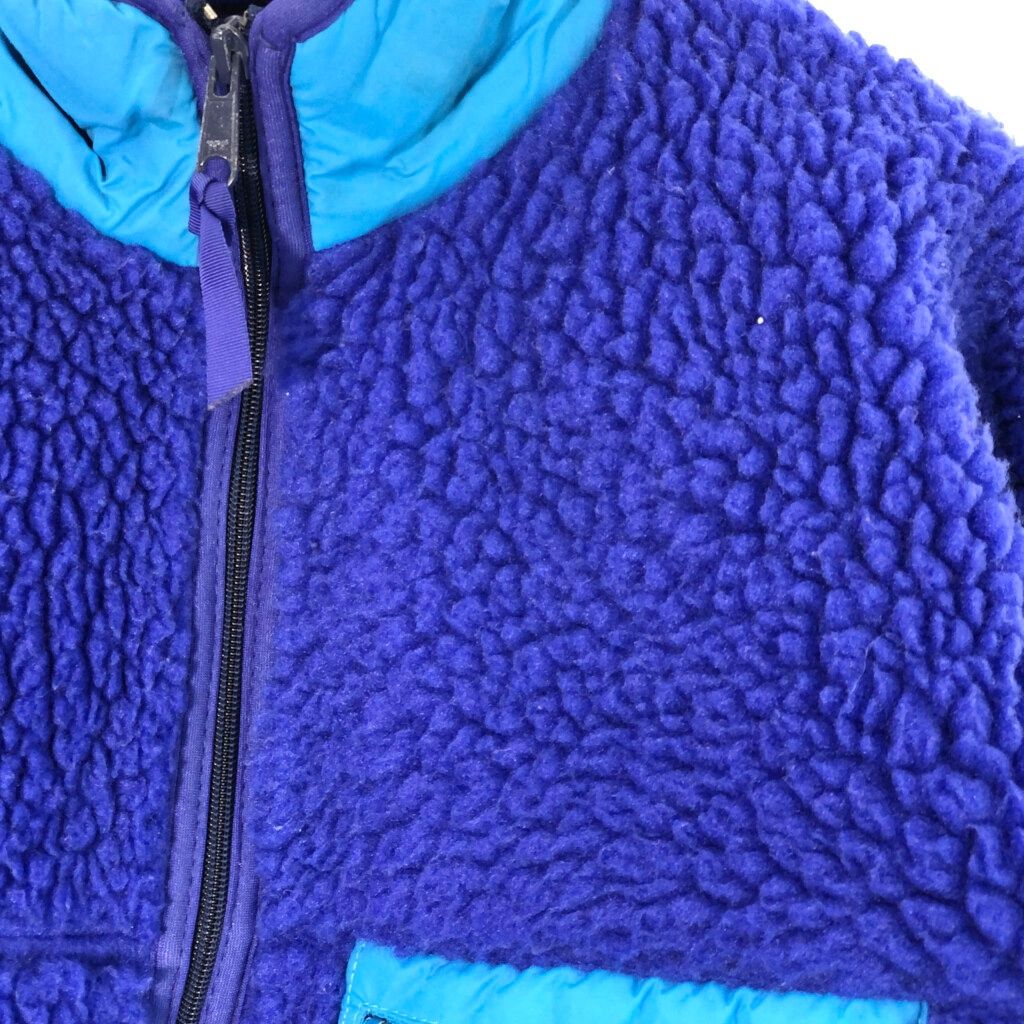 90年代 USA製 patagonia パタゴニア レトロパイルカーディガン