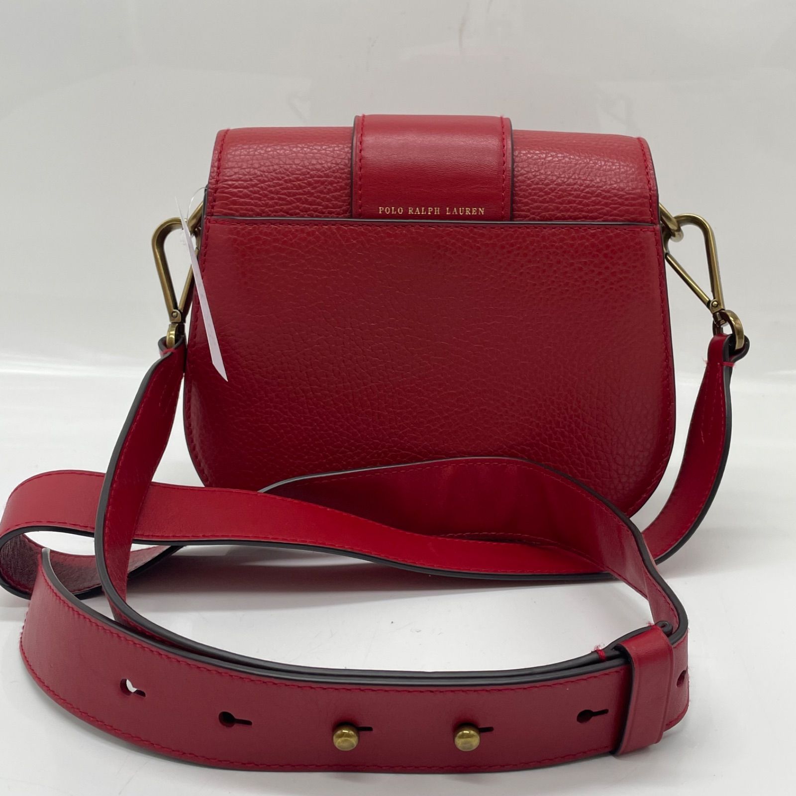 BN7648□ポロラルフローレン POLO RalphLauren レザー ショルダー