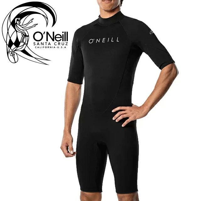 O'NEILL RSS-102A5 REACTOR SSスプリング 3×2mm サーフィン オニール リアクター ウェットスーツ 3ｍｍ 2ｍｍ 3ミリ 2ミリ ウエットスーツ マリンスポーツ SUP 半袖 スプリング