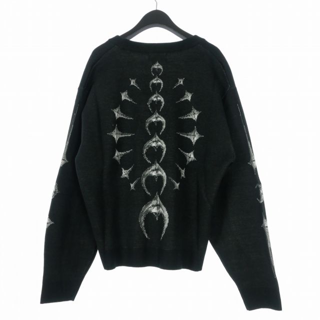 完売品　Thug Club ボーンニットカーディガン　確実正規品 サグクラブ Thug Club 25AW TC Bone Knit Cardigan ボーンニット
