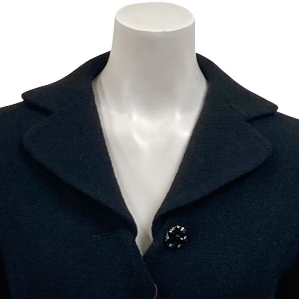 ◇ フォクシー Foxey ツイードジャケット ショート丈 長袖 ジュエル
