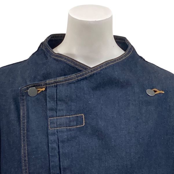 ◇ ズッカ zucca インディゴ染 デニムジャケット 長袖 アシンメトリー