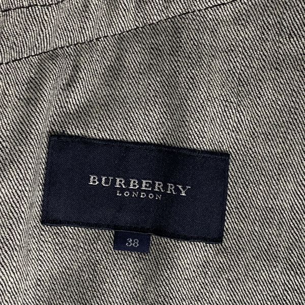 ◇ バーバリーロンドン BURBERRY デニムショートトレンチコート デニム