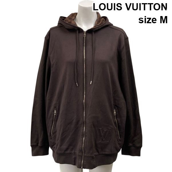 ○◇ ルイヴィトン LOUIS VUITTON ジップアップスウェットパーカー LV