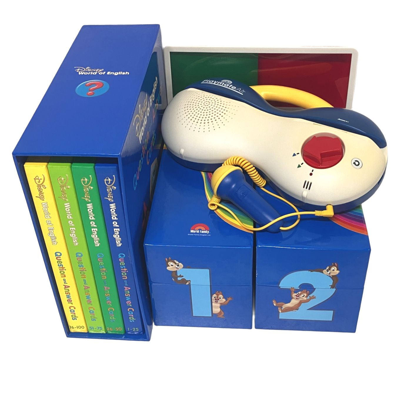 DWE トークアロング Q&Aカード ディズニー ワールド イングリッシュ