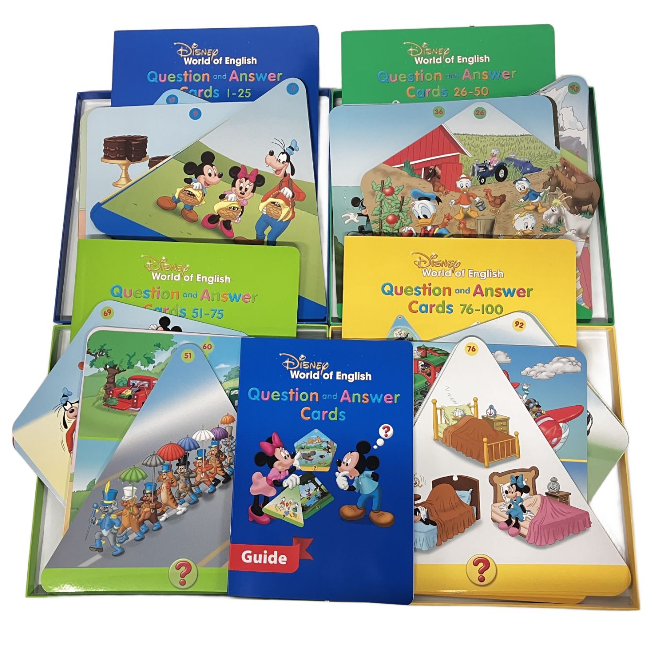 DWE トークアロング Q&Aカード ディズニー ワールド イングリッシュ