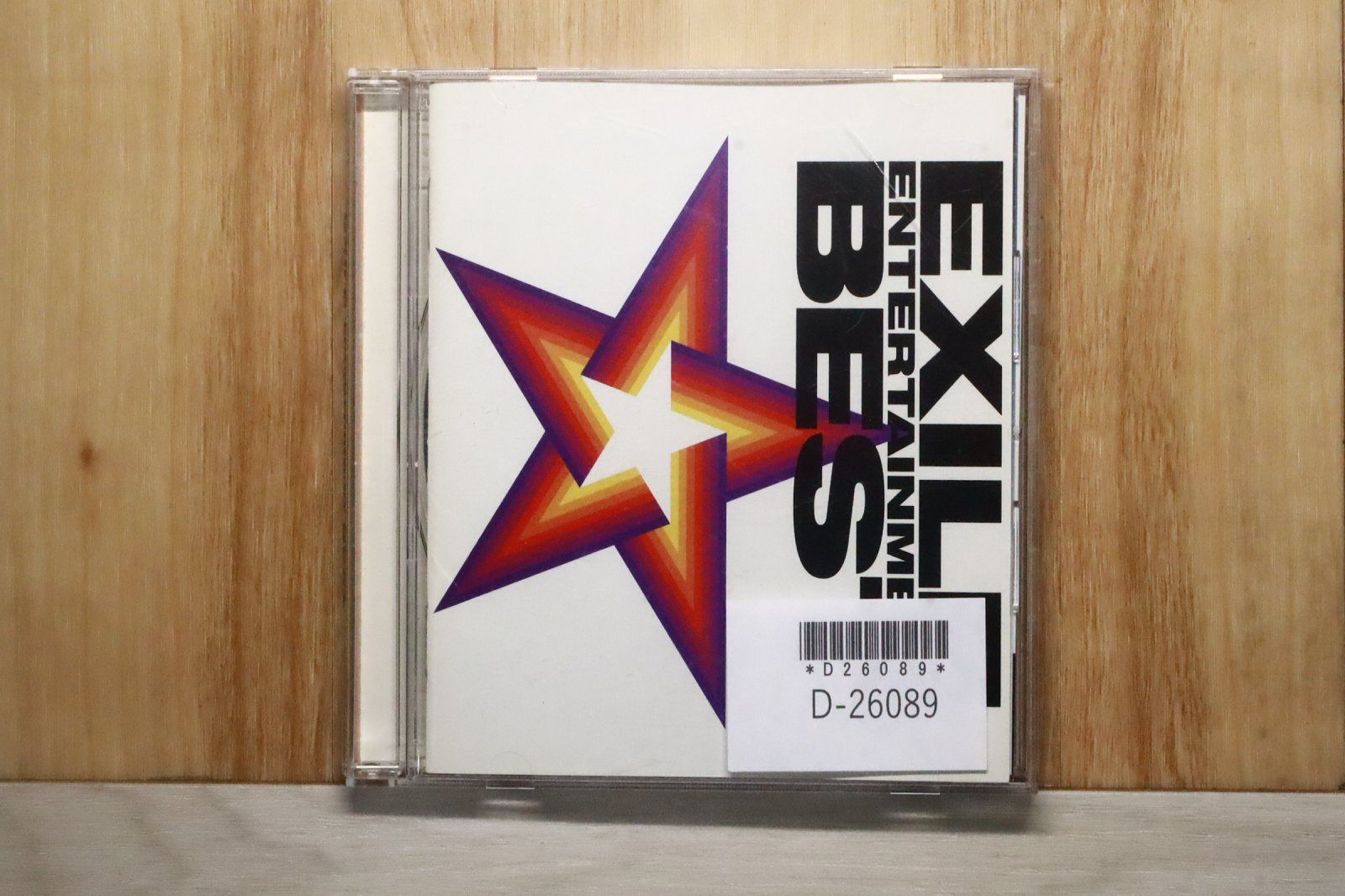 国内盤CD☆エグザイル/EXILE□ EXILE ENTERTAINMENT BEST(初回限定仕様