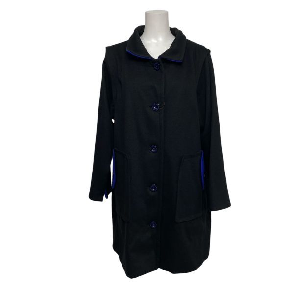 ◇ ピエールカルダン pierre cardin スタンドカラーコート ジレ ベスト