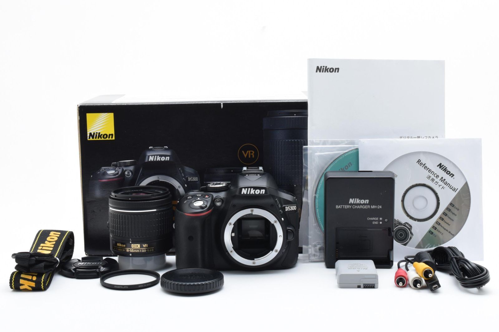 良品] シャッター2265回 Nikon ニコン D5300 デジタル一眼レフカメラ