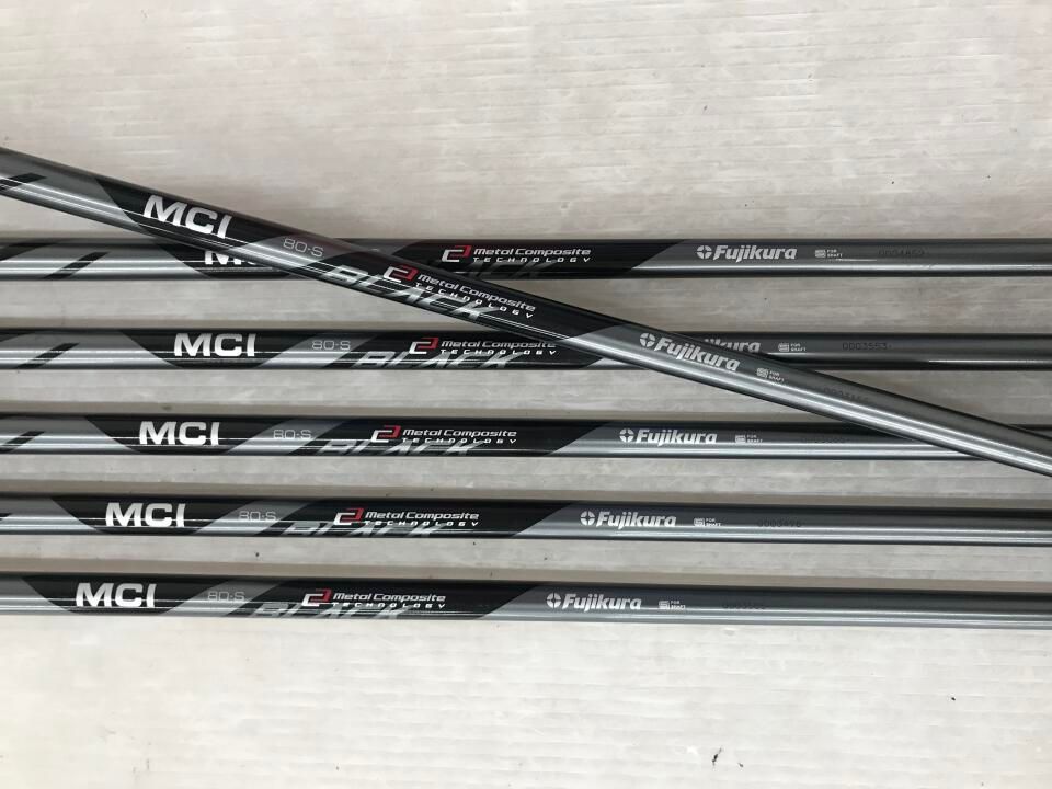 ブリヂストン TOUR B 202CBP MCI 80 BLACK Sフレックス アイアンセット