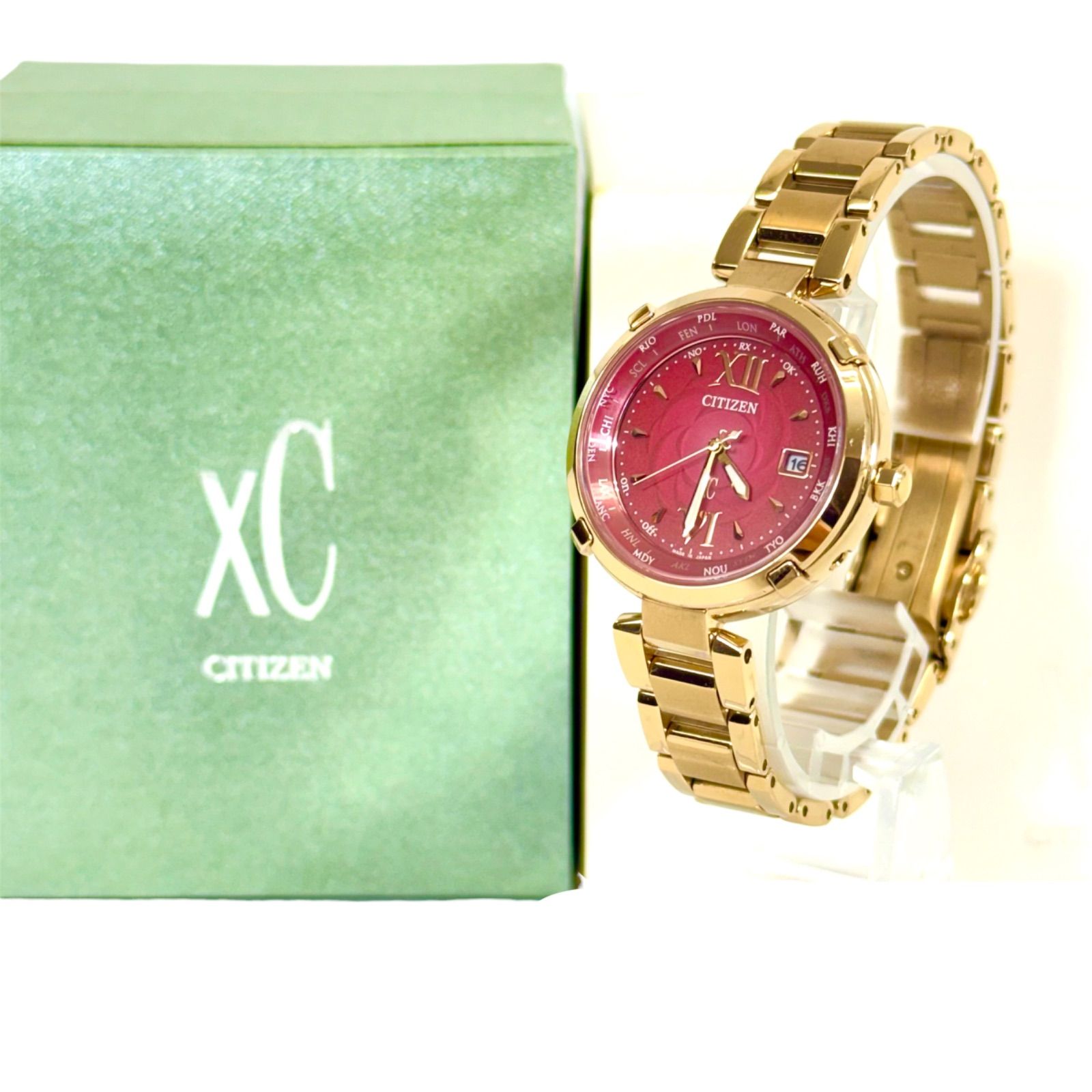 稼働品・美品】CITIZEN シチズン XC クロスシー ティタニアライン