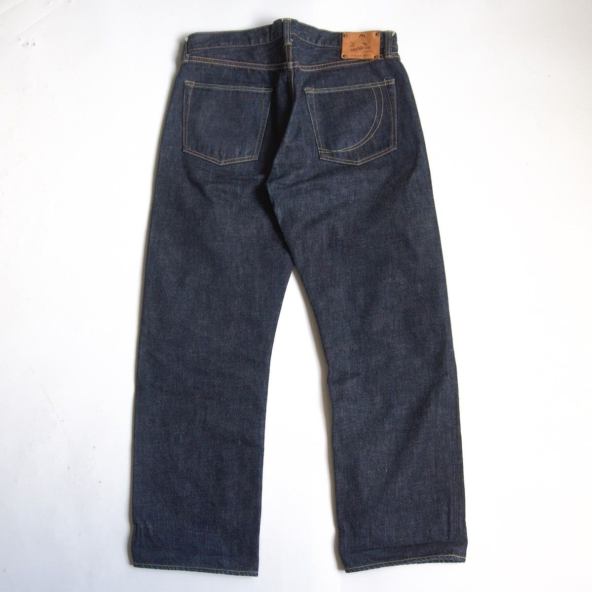 美品】 桃太郎ジーンズ【G019-MB/銅丹特濃クラシックストレート ボタン