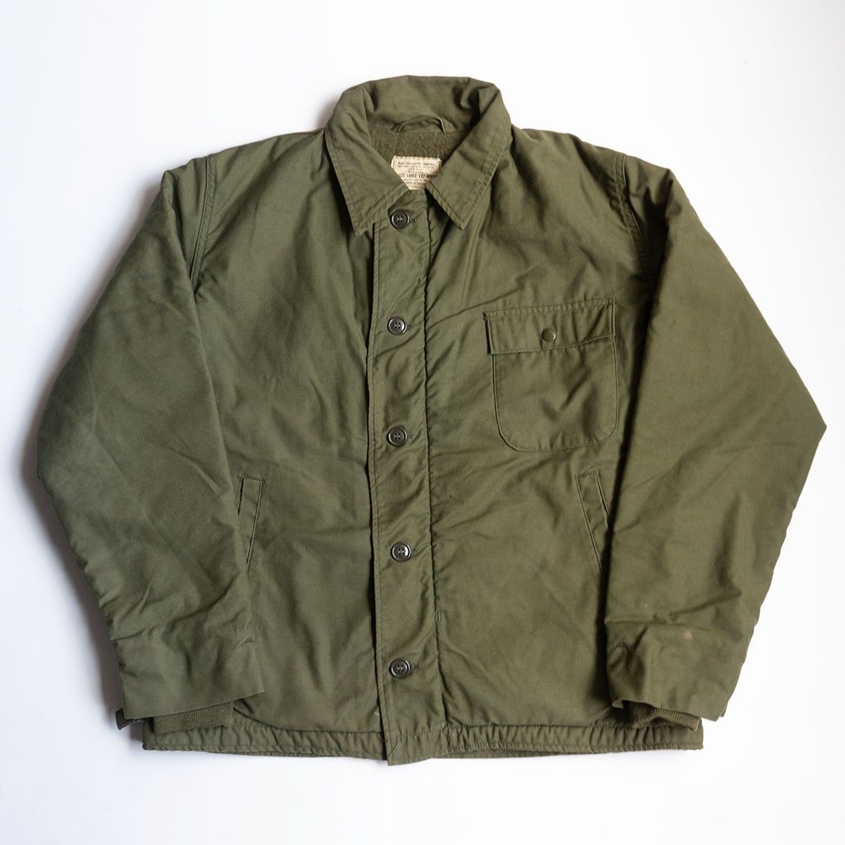 ミントコンディション/76年製】US NAVY【70S A-2 DECK JACKET】 L(42