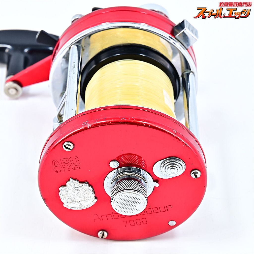 【アブxエビスフィッシング】 アンバサダー 7000 レッド FN.820102