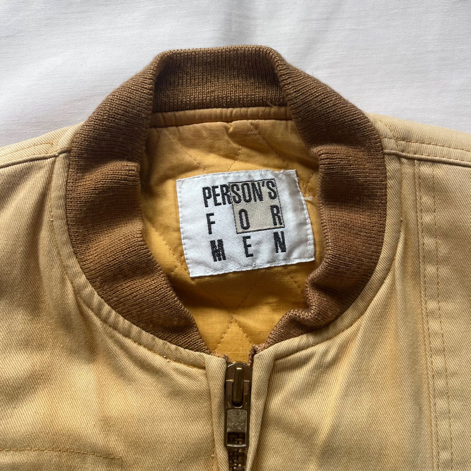 PERSON'S FOR MEN パーソンズ ボンバージャケット ジャンパー