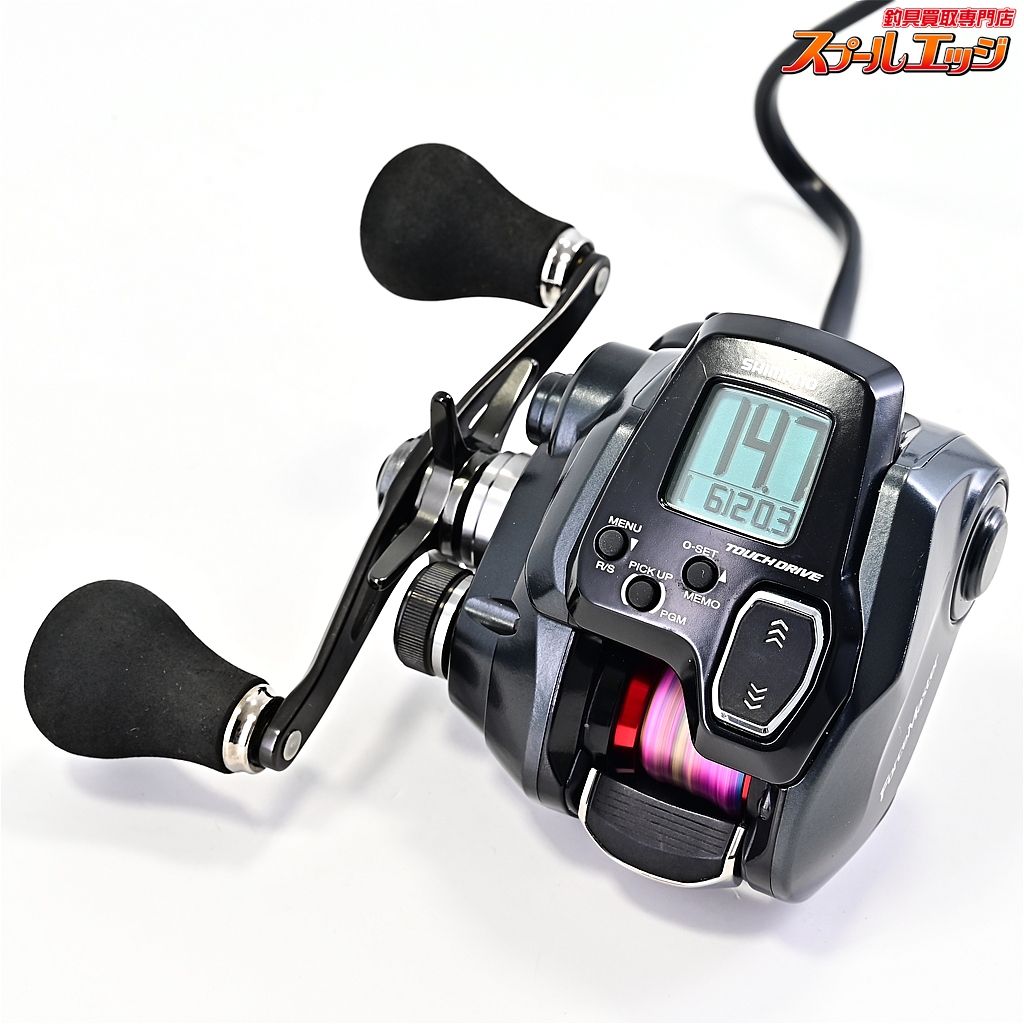 【シマノ】 22フォースマスター 201DH 使用距離19.5km 使用時間59.5