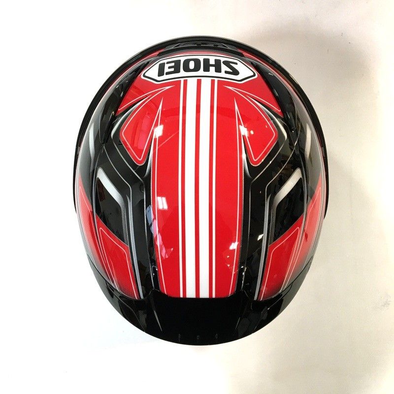  SHOEI ショウエイ Z 7 フルフェイスヘルメット インカム付 除菌消臭済 Mサイズ 赤 レッド オートバイ ツーリング ライディング バイカー バイク用品 TA4120 小物整理 置物 インテリア小物