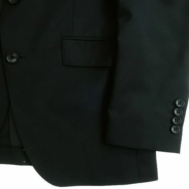 BRERA ブレラ 大賀 ウール混 2B ノータック シングルスーツ ジャケット