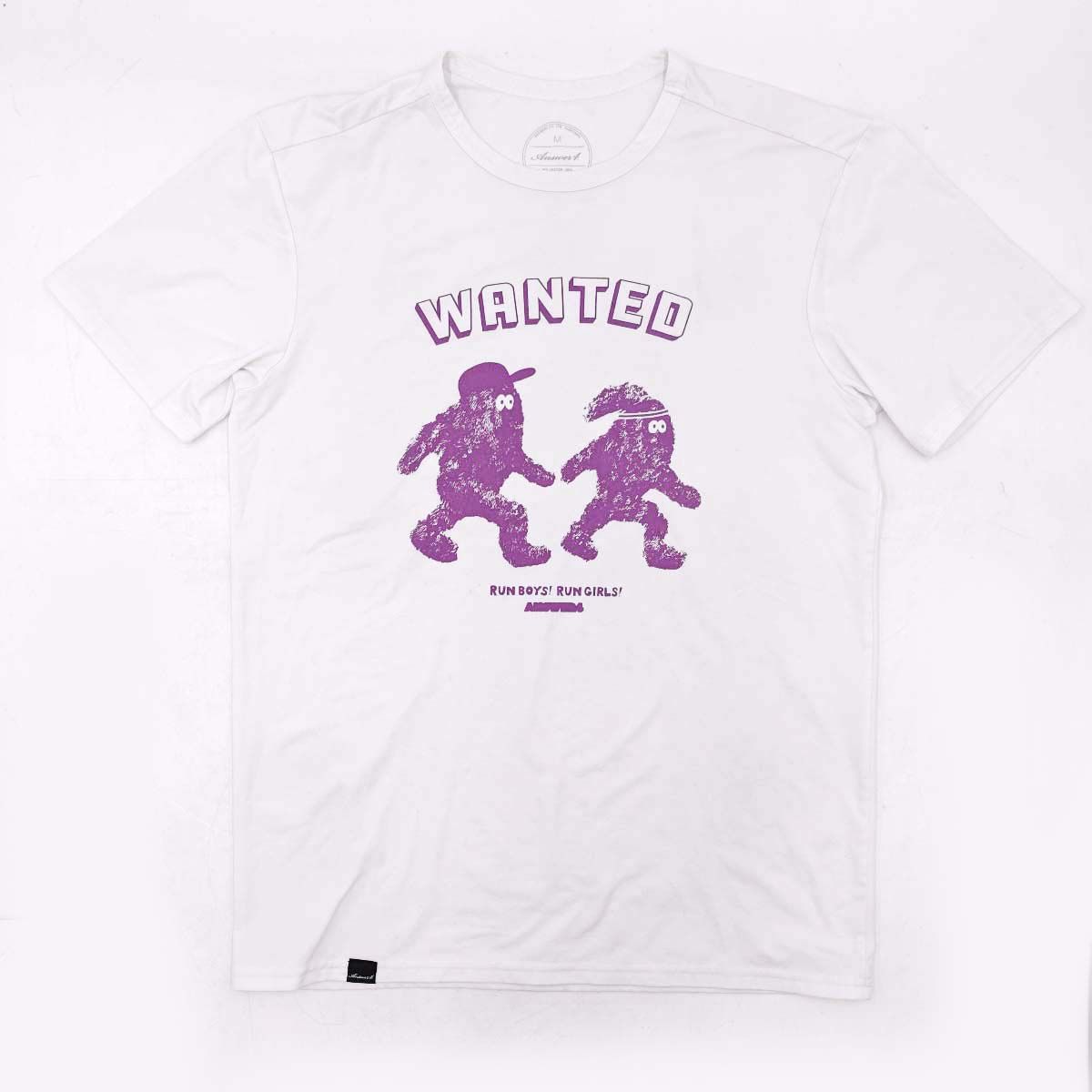 Answer4 アンサー4 白 長袖 Tシャツ M 値下！ Answer4 アンサー4 白 長袖 Tシャツ M 値下