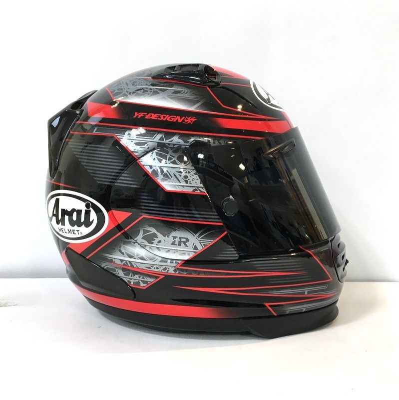Arai アライ RAPIDE-IR フルフェイスヘルメット 除菌消臭済 Lサイズ 赤 