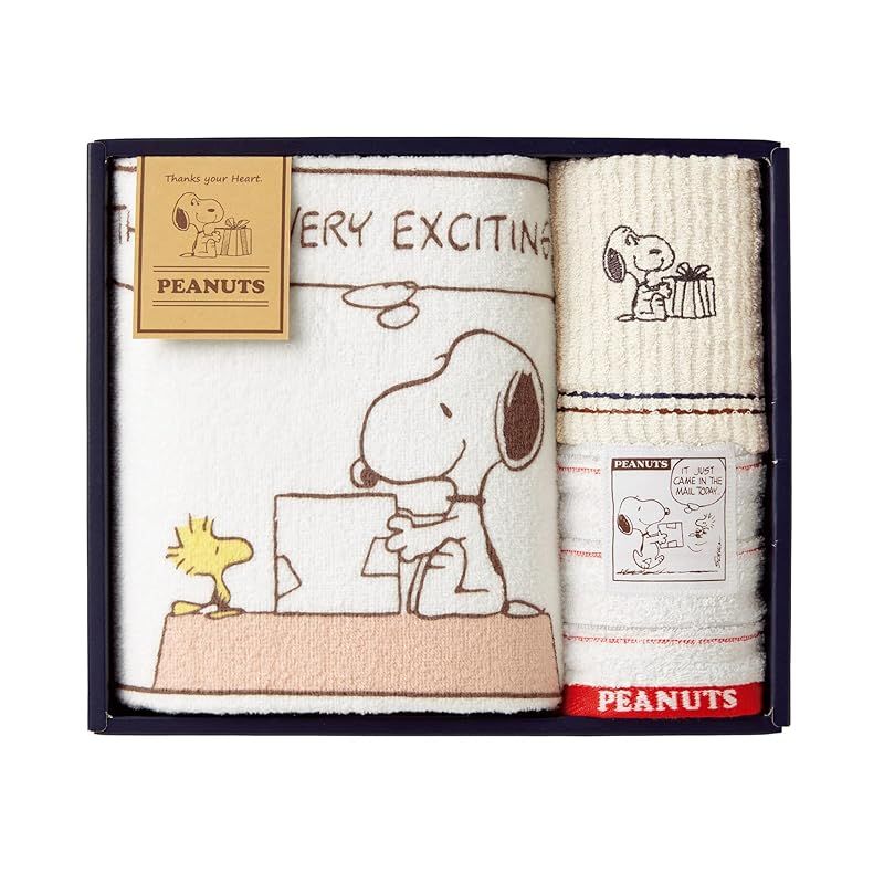 新着商品】nishikawa 【 西川 】スヌーピー タオル ギフトセット