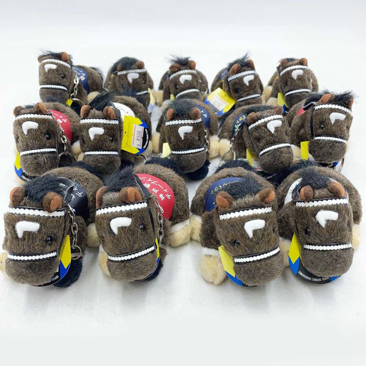 14体セット] AVANTI ディープインパクトキーホルダー 5S 紙タグ付 競馬